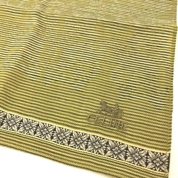 CELINE MultiColor Handkerchief 2 Pieces Set /6R1052 - Picture 4 of 8